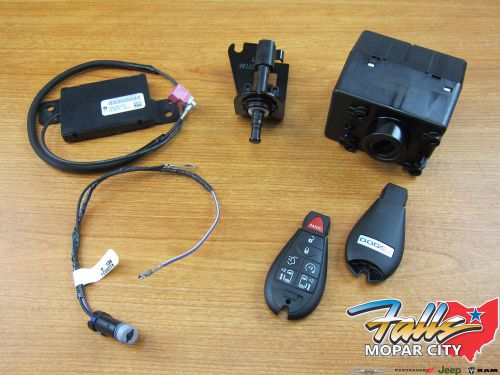 2012-2014 dodge grand caravan w/ remote sliding door remote start kit mopar oem