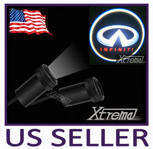 2x latest led 5w 4th gen car door laser projector logo light for infiniti