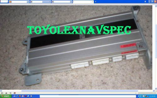 Lexus gs300 gs430 amplifier mark levinson  navigation radio amp 86280-0w032  ml