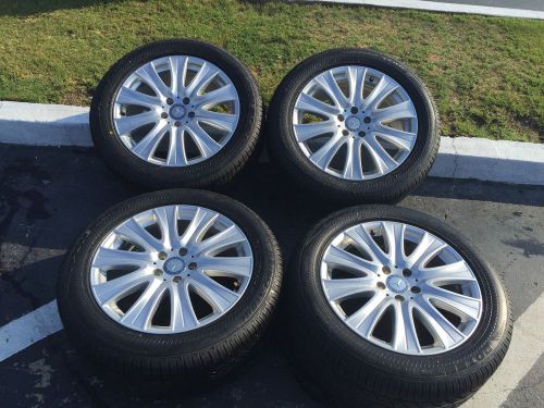 18in factory 2015 mercedes s550 wheels/bridgestone