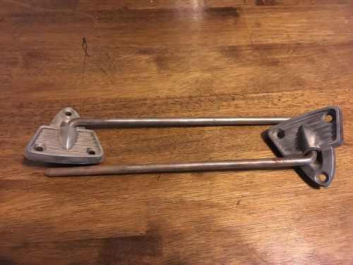 Original ford f100 pickup truck sun visor arm set of 2 brackets oem