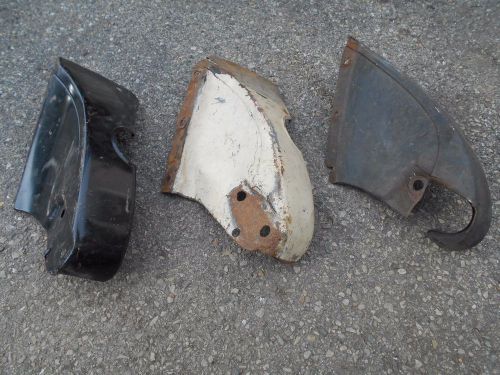 1932 ford original left side frame covers (3)