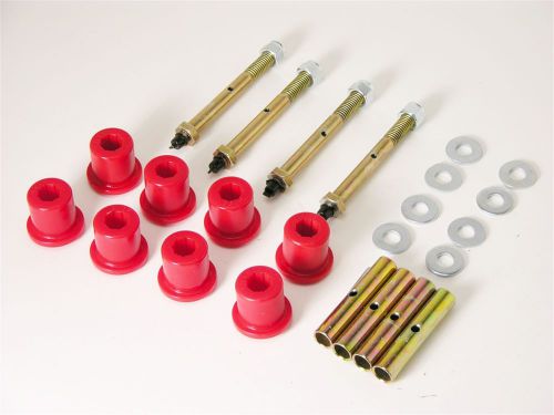 Prothane 1-815 greasable spring/shackle bushing kit fits 76-86 cj5 cj7 scrambler