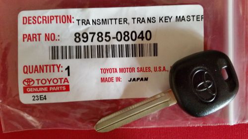 Toyota 8978508040 genuine oem transmitter g chip uncut