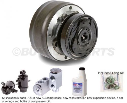 New air conditioning compressor kit - genuine oem ac compressor &amp; clutch + more