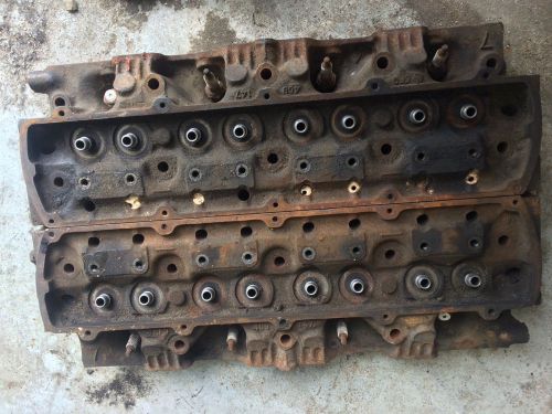 Oldsmobile 350 cylinder heads #7 w31 403 cutlass #6 #5 1972