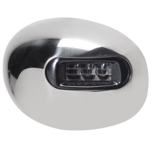 New innovative lighting led vertical sidelights stainless steel pair 554-1200-7
