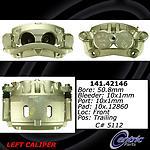 Centric parts 141.42146 front left rebuilt caliper with hardware