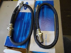 Nos 1968 1969 ford b600 b750 front brake hoses pair