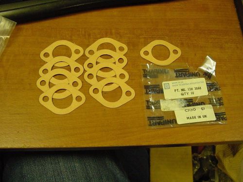 9 nos heater valve gaskets mga mgb  mg midget 1500 austin healey 100-6 3000