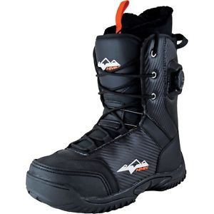 Hmk pro 2 hybrid boa boots 9-12 snowmobile boot