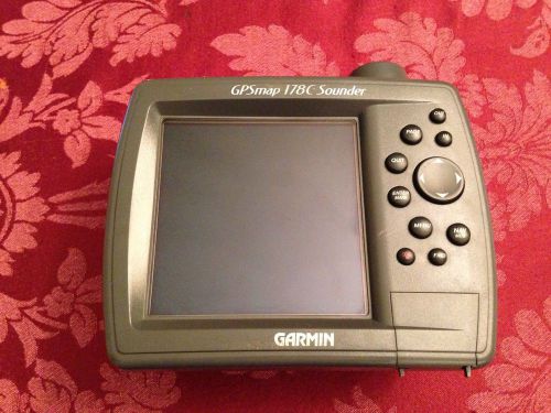 Garmin gpsmap 178c sounder chartplotter