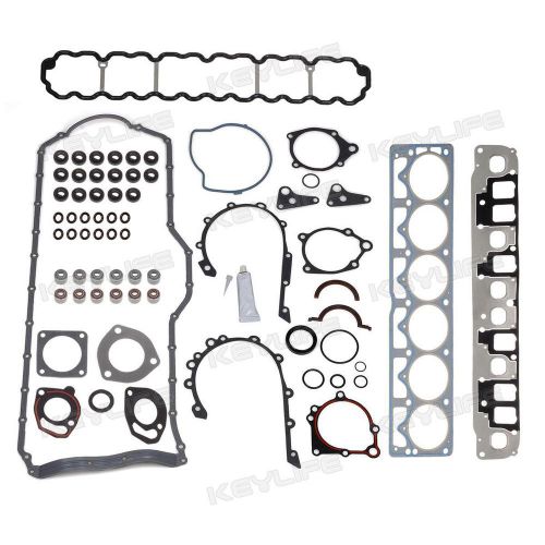 Full gasket set fits jeep cherokee wrangler grand cherokee 4.0l ohv vin# s kl