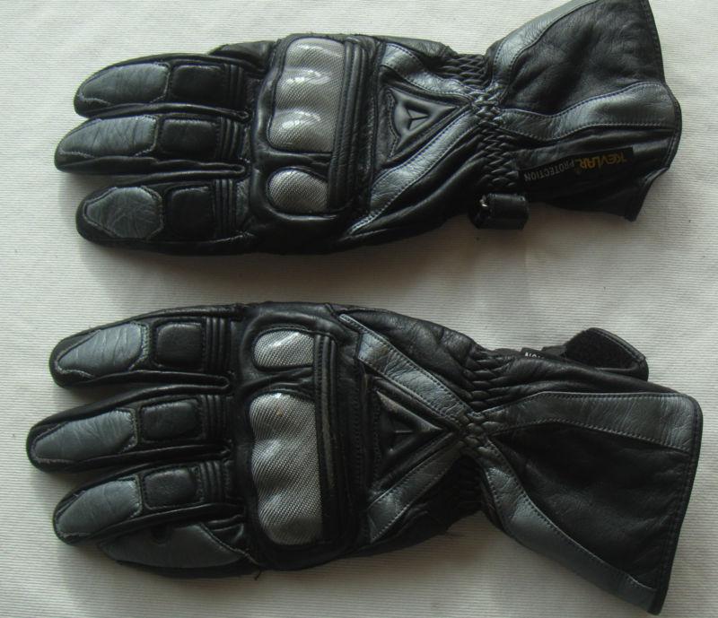 Kevlar black protector leather gloves 