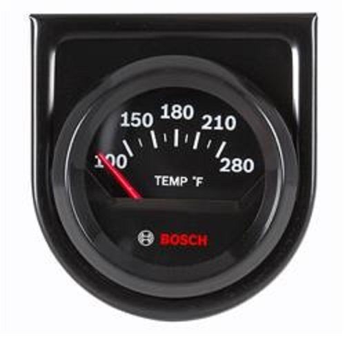 Bosch fst8211 water oil temp 2&#034; black dial face 60 &amp; deg dial sweep temperature