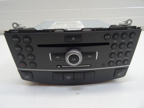 2008-2011 mercedes c300 w204 cd gps navigation radio receiver control unit oem