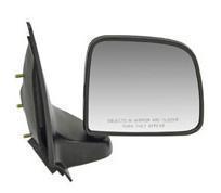 93 - 05 ford ranger door mirror right passenger new manual black post type