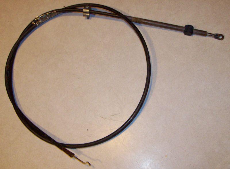 62" hand throttle cable off 3 wheel cushman truckster  