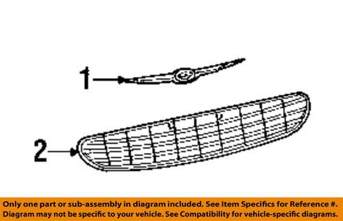 Chrysler oem 4805892ac grille