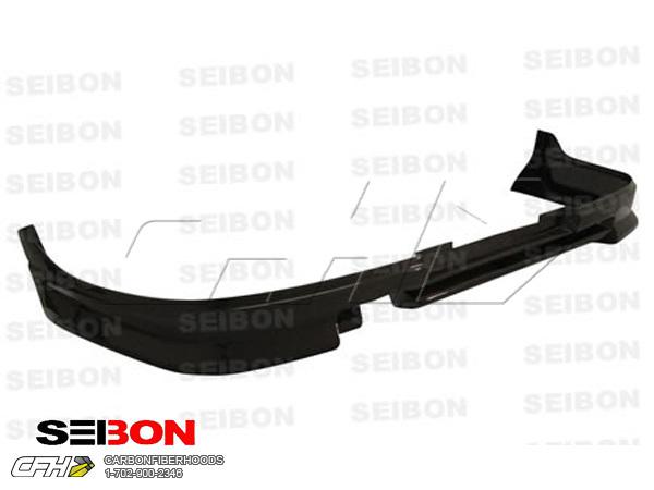 Seibon carbon fiber cw-style carbon fiber rear lip subaru impreza, wrx, sti 06-0