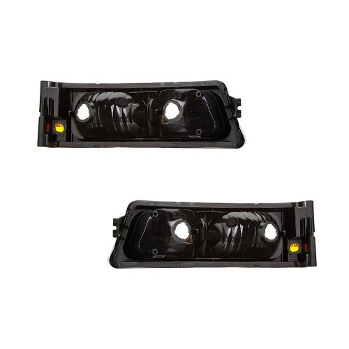 New turn signal light pair fits chevrolet silverado 2500 hd gm2521185 15199556