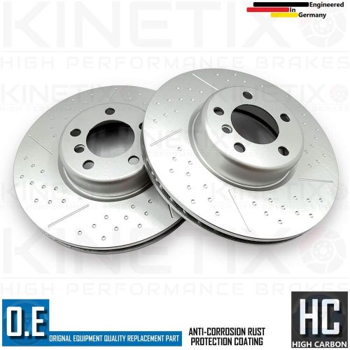 For bmw f23 220d m sport front rear brake discs textar pads sensors 340mm 345mm