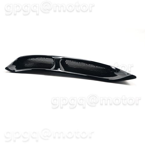 For ford mustang 2015-2023 glossy black rear fender panel side body flare scoop