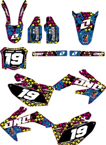 Fits honda crf250r 2006 to 2009 crf250r 2006 2007 2008 2009 graphic kit decals