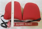 Cessna 182 engine cowl plugs bird stuffers w/ remove before flight streamer