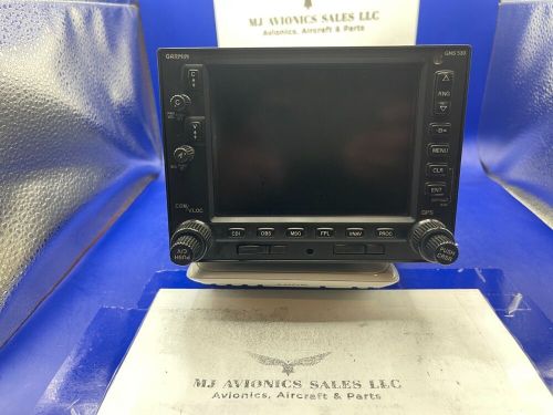 Garmin gns 530w waas gps/nav/comm14/28 vdc p/n 011-01065-40 with taws faa 8130-3