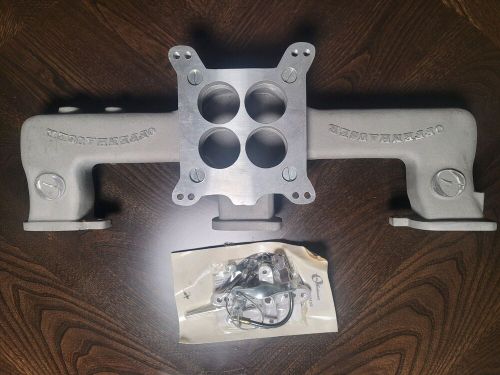 Offenhauser dingle-quad intake chevy 194, 230, 292, l6 kit