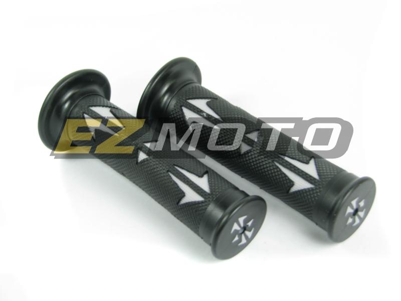 Universal hand grips for 22mm handlebar fazer fz1 fz6 fz8 600 1000 cbr rr grey