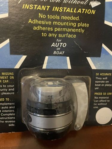 Vintage air way dash mount compass for car or boat model 592. new old stock