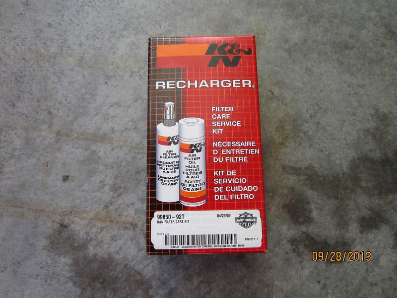 K&n harley filter care service kit