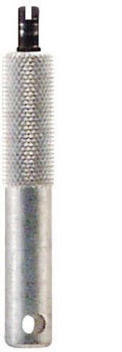 Longacre valve stem core tool  aluminum / steel knurled natural compact 52-50272