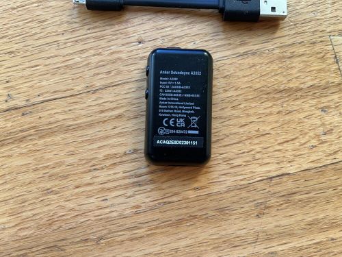 Anker soundsync bluetooth receiver a3352 tested &amp; working