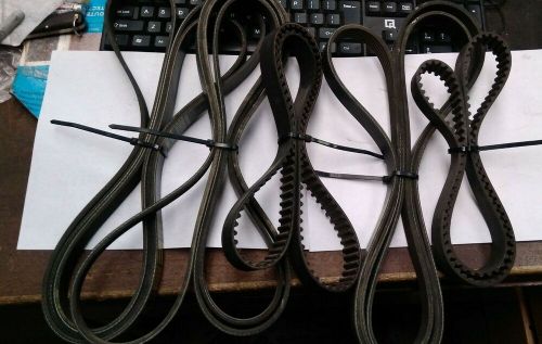 5  new chevy  quicksilver / mercruiser chevy serpentine belts