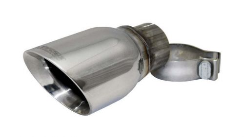 Corsa single universal 2.5in inlet / 4in outlet polished pro-series tip kit