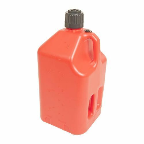 Rjs safety products 20000107 5 gallon plastic red utility jug