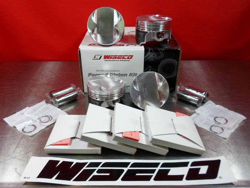 Wiseco forged pistons k586m895ap nissan ka24de 240sx 16v 9:1cr turbo 89.5mm