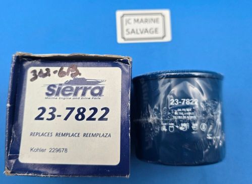 New oem oil filters sierra 23-7822 kohler 229678 for 4 ccfoz 4 efoz 5 ccoz m257