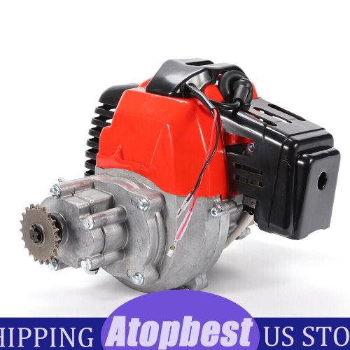 49cc 2-stroke engine motor pull start for gas scooter pocket bike mini chopper