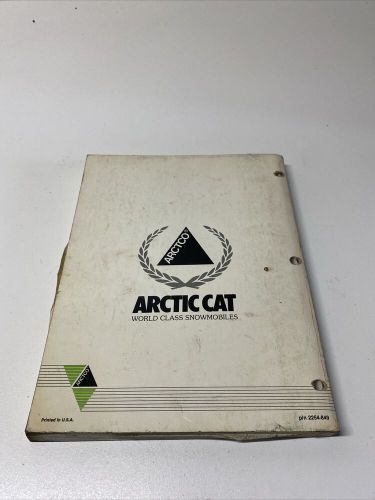 1993 arctic cat snowmobile service manual 2254-849