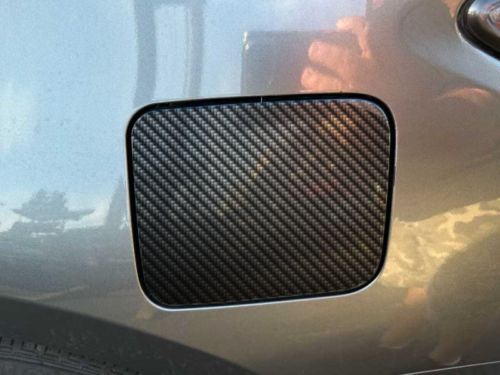 2013-2018 nissan altima fuel tank filler door gas lid cover (real carbon fiber)