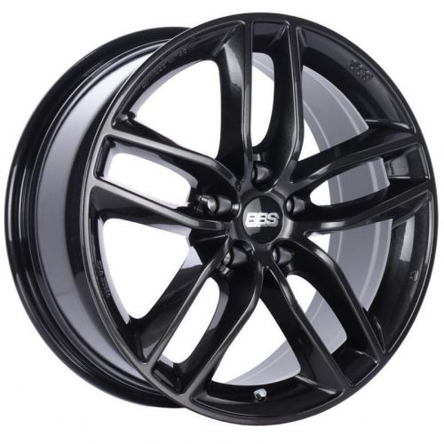 Bbs sx 18x8 5x112 et35 crystal black wheel -82mm pfs/clip required - sx0101cb