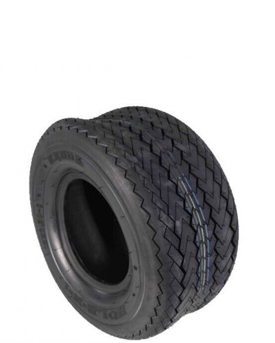 ( qty 2 ) kenda 243510l5 18x8.5-8 hole-n-1 4 ply tubeless golf cart turf tires