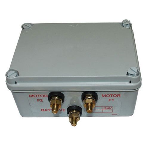 Lewmar solenoid in watertight control box - 12v heavy-duty dual-direction