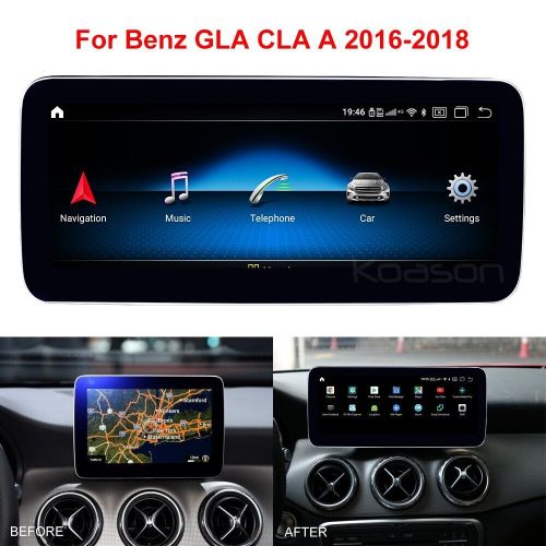 Android mercedes benz w176 cla gla screen gps wireless apple carplay mutimedia