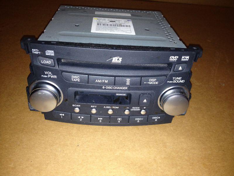 04 05 06 acura tl 6 disk cd changer player oem nice works