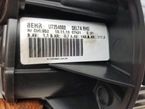 Vauxhall astra j heater motor blower fan 2011 u7254002